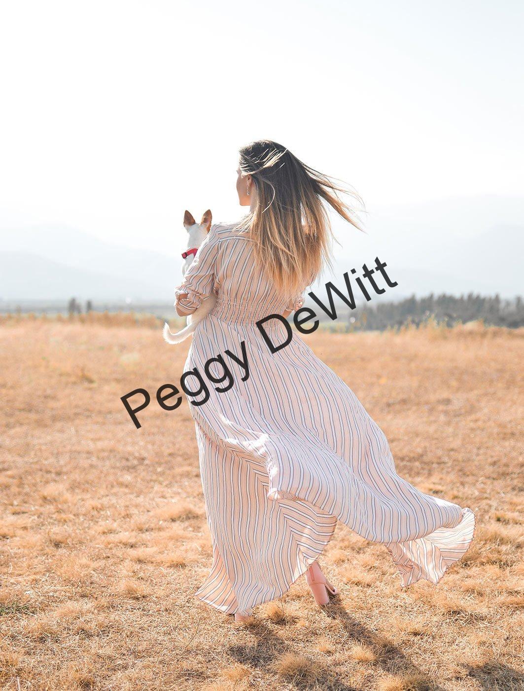 Stripe print maxi dress - Image 2