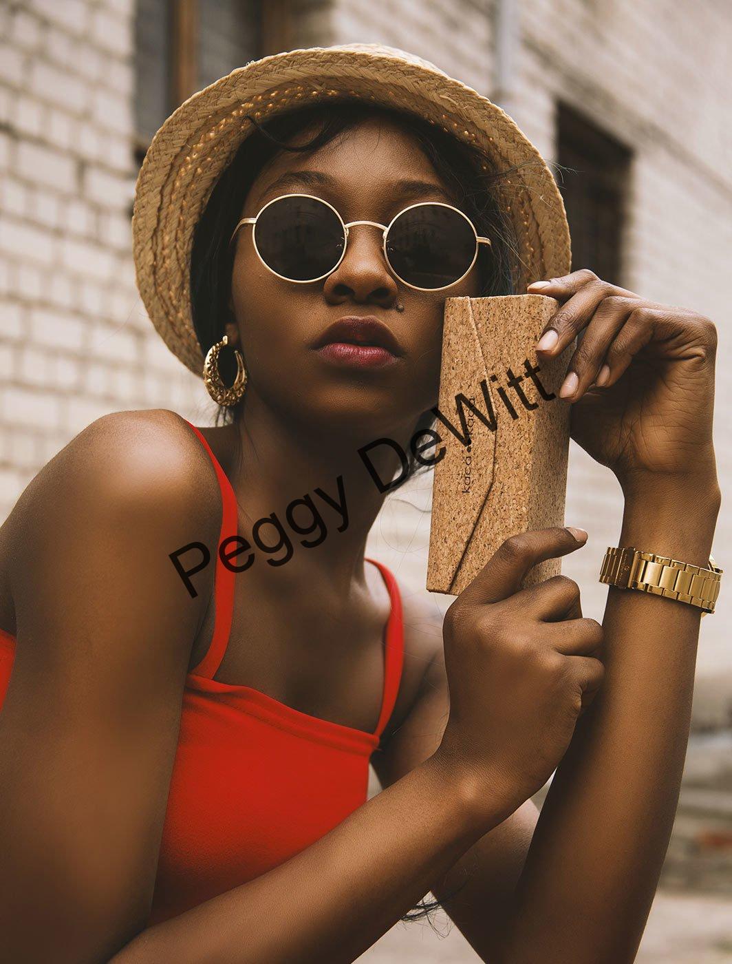 Vintage round lens sunglasses